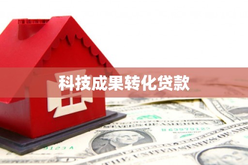 新兴科技成果转化贷款