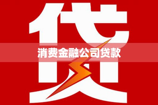 新兴消费金融公司贷款