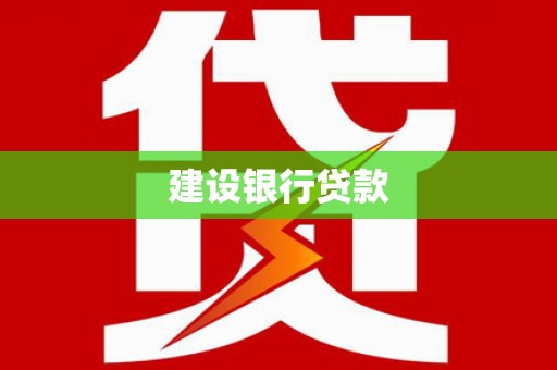 新兴建设银行贷款