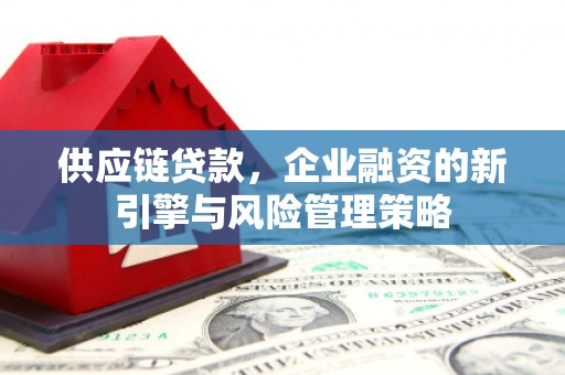 新兴供应链贷款，企业融资的新引擎与风险管理策略