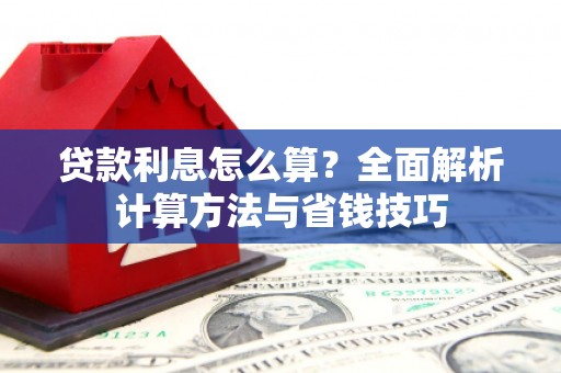 新兴贷款利息怎么算？全面解析计算方法与省钱技巧