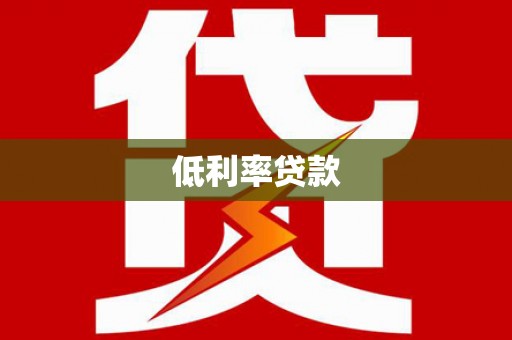 新兴低利率贷款