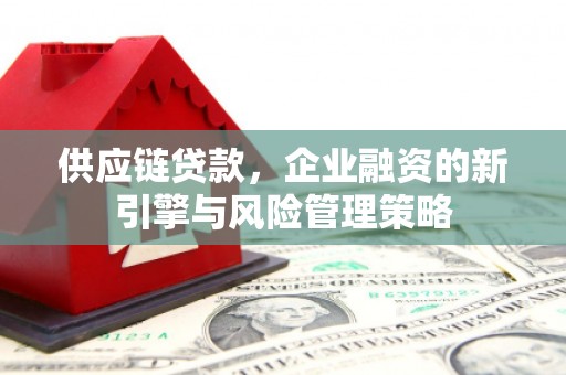 新兴供应链贷款，企业融资的新引擎与风险管理策略
