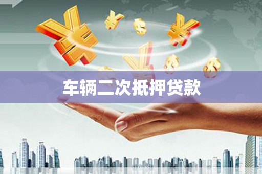 新兴车辆二次抵押贷款