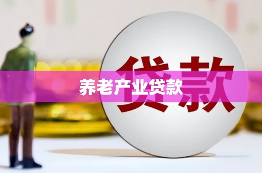 新兴养老产业贷款
