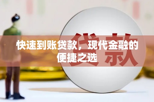 新兴快速到账贷款，现代金融的便捷之选