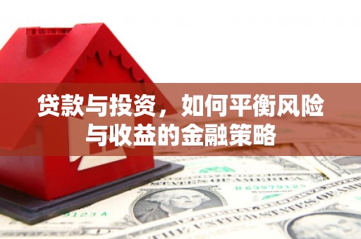新兴贷款与投资，如何平衡风险与收益的金融策略