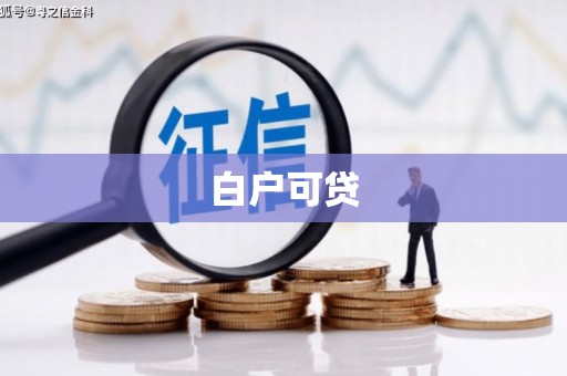 新兴白户可贷